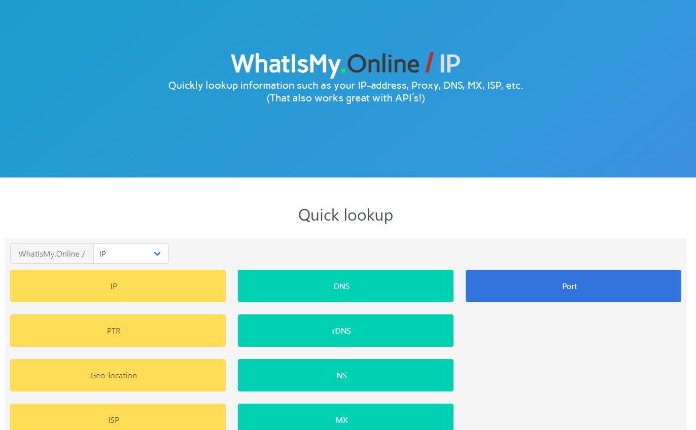WhatIsMy.Online